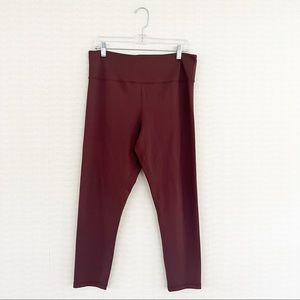 ZYIA ACTIVE Light ‘N Tight Fig Vibrations 7/8 Leggings Athleisure 16-18